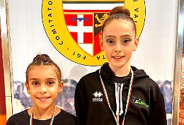 Due giovani speranze della ginnastica ritmica italiana