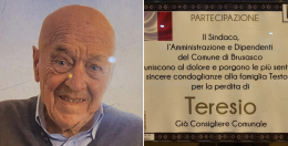 Brusasco piange l'ex consigliere comunale Testore
