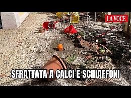 Sfrattata a calci e schiaffoni: "Sono dovuta scappare da quella casa in ciabatte" (VIDEO)