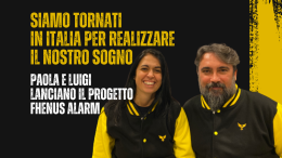 Paola e Luigi, dall’Italia a Londra e ritorno per inseguire il sogno Fhenus Alarm (VIDEO)