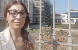 La cittadina ambientalista contro il sindaco che taglia gli alberi