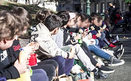 Insetti, capelli e peli nel cibo cucinato per i bambini della scuola elementare