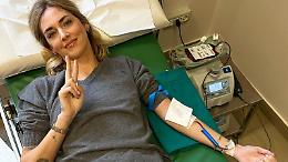 Chiara Ferragni diventa donatrice di sangue: "Da tempo volevo farlo, sono orgogliosa"