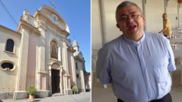 I fedeli hanno accolto don Paolo Perrone nuovo parroco di Saluggia e S. Antonino