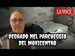 Il parcheggio del Movicentro è terra di nessuno (VIDEO)