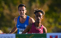 Yeman Crippa fa suo L'International Mandria Cross
