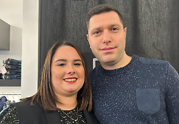 Dagli alberghi di lusso, alla moda uomo, Federico e Noemi, una coppia nella vita e sul lavoro
