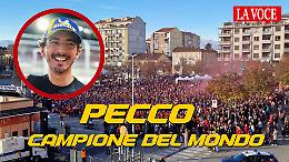 Pecco Bagnaia è campione del mondo (VIDEO)
