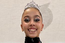 La stella emergente della ginnastica ritmica si regala due titoli nazionali
