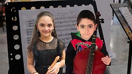 Elisa e Edoardo: piccoli e bravi musicisti crescono