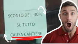 Città bloccata dai lavori e nei negozi c’è lo “sconto cantiere” 