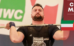 Clemente Mannella campione italiano assoluto di sollevamento pesi