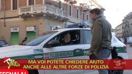 Il vigile canavesano finisce su Striscia la Notizia