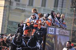 Battaglia delle arance: ecco i 52 carri da getto