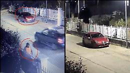 Rubano in casa e poi scappano: ecco le immagini del ladro e della sua auto 