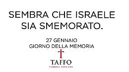 Taffo e il post choc su Israele: bufera social contro l'agenzia funebre 