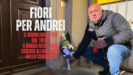 Nel Giorno della Memoria, fiori e messaggi per Andrei, morto sui binari per cercare la libertà