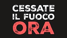 Cessate il fuoco. Davanti ai Municipi di Ivrea, Mondovì, Vercelli, Bollengo, San Mauro, Cossato, Collegno, Casale e Torino
