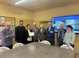 Una nuova lavagna LIM per l'Istituto Troglia: l'ha donata il Lions