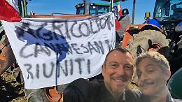 Protesta trattori a Sanremo, gli agricoltori del Canavese: "Amadeus e Fiorello non ci hanno risposto!"