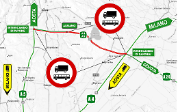 Divieto transito Tir sul raccordo tra Pavone e Albiano e chissenefrega dei piccoli comuni