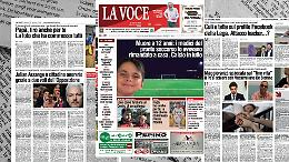 Papà tiro anche per te. Ecco chi è il ragazzo degli Asso di Picche. Ma non c'è solo questo sul giornale