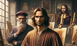 Quell'incredibile storia del falso quadro di Leonardo Da Vinci del pittore Cesare Tubino