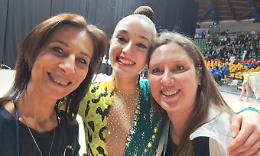 Il ritorno in pedana della piccola ape della ginnastica ritmica azzurra