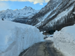 C'è troppa neve! Chiusa la pista di sci di fondo appena inaugurata...