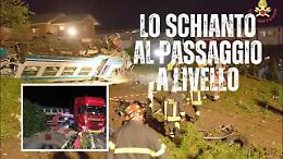 Disastro ferroviario in Canavese: ecco il video del terribile schianto al passaggio a livello