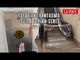 Stazione fantasma sulla Torino - Ceres: scale mobili fuori servizio e ascensori bloccati, il caos è assicurato! (VIDEO)