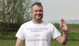 Il bomber ne ha SCHIANTAti 300...