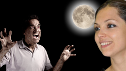 Elena Piastra a "tu per tu" con il lupo mannaro