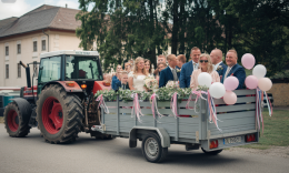 Dramma durante un matrimonio: trattore carico di invitati si ribalta, grave una donna