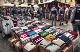 Blitz della Guardia di Finanza alla fiera del Beato Angelo Carletti