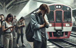 La pioggia blocca i treni proprio nel giorno in cui riprendeva la circolazione