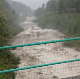 Nubifragi sul Piemonte, 50 persone isolate e allagamenti