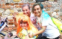 La Hope Color porta la Peace Run in collina