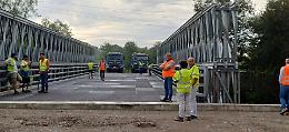 Apre il nuovo ponte sul torrente Ceronda a Venaria Reale