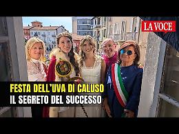 Dietro le quinte della Festa dell'Uva di Caluso: la sindaca Cena racconta il segreto del successo