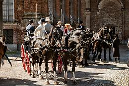 Le carrozze tornano a sfilare tra le vie dell'antico borgo del Canavese