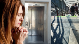"Ave Maria madre degli ascensori...".  Il miracolo che non arriva mai!