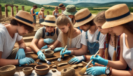 Studenti esploratori: tra droni e antiche monete, il Botta riscopre il Canavese
