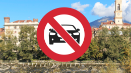 Una domenica senza auto. A Ivrea tutti a piedi o in bici