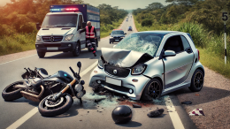 Minorenne senza patente investe una coppia in moto. Gravi al CTO