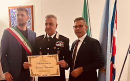 Il Brigadiere Santopuoli è diventato cittadino di Ozegna
