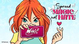 Le Winx scendono in campo contro il cyberbullismo: "Spargete magia, non odio"