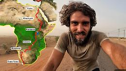 Ha attraversato la Siberia e l'Africa in bicicletta: Lorenzo Barone arriva a Chivasso