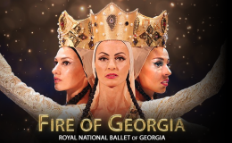 Il Royal National Ballet of Georgia accende Venaria Reale con "Fire of Georgia"