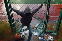 Vandalismo a San Benigno Canavese: danneggiato il campo sportivo
